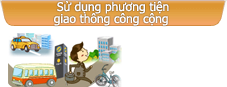 Sử dụng phương tiện giao thông công cộng